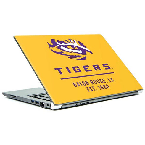 Louisiana State University - LSU Tigers Baton Rouge Yellow Portege Z30t/Z30t-A Skin