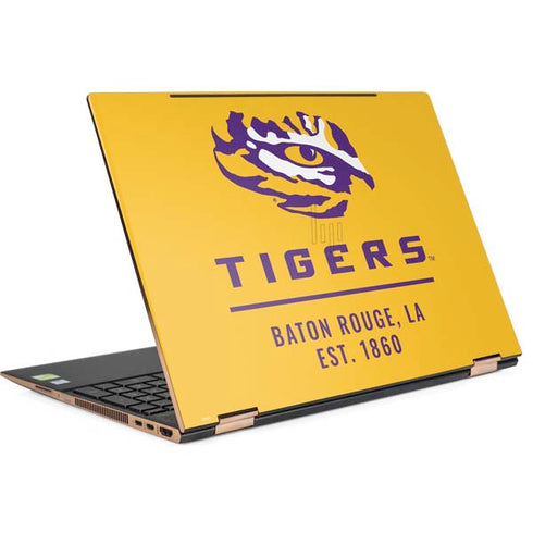 Louisiana State University - LSU Tigers Baton Rouge Yellow HP Spectre Skin