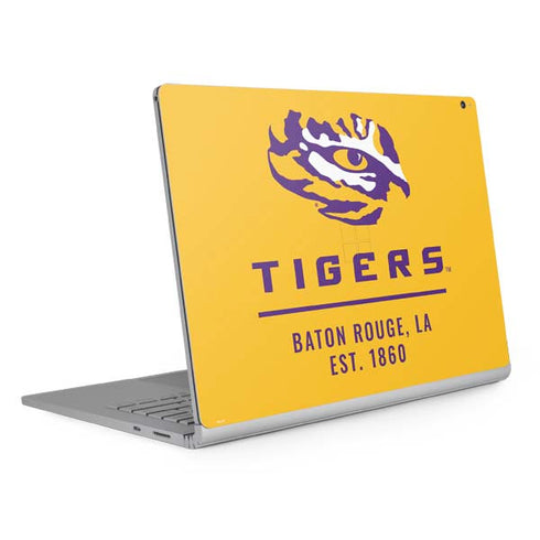 Louisiana State University - LSU Tigers Baton Rouge Yellow Surface Book 2 15in Skin