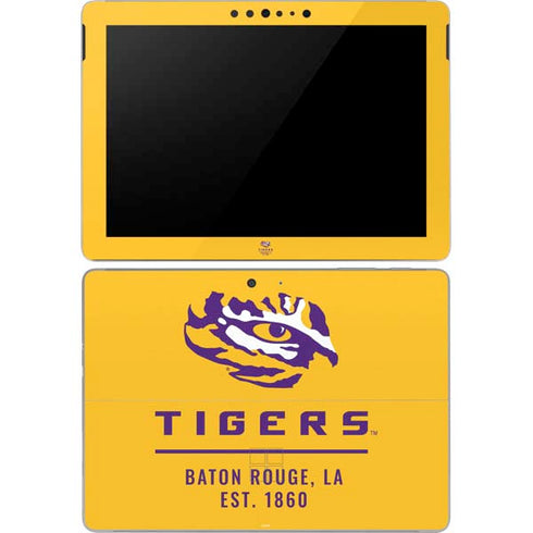 Louisiana State University - LSU Tigers Baton Rouge Yellow Surface Go Skin