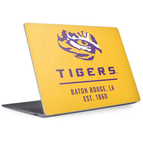Louisiana State University - LSU Tigers Baton Rouge Yellow Surface Laptop 3 13.5in Skin