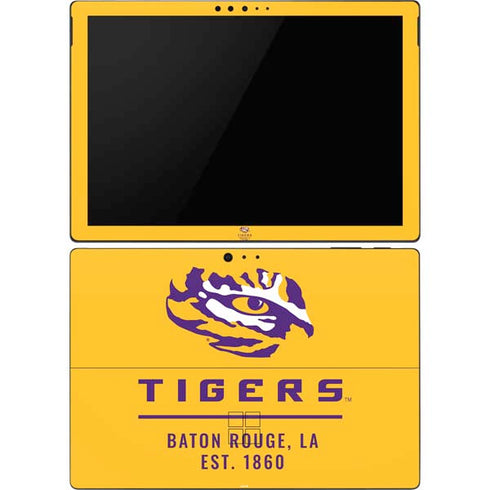 Louisiana State University - LSU Tigers Baton Rouge Yellow Surface Pro 6 Skin