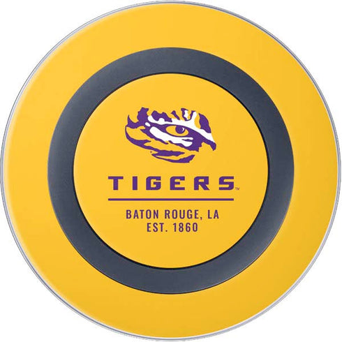 Louisiana State University - LSU Tigers Baton Rouge Yellow Wireless Charger Skin