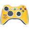 Louisiana State University - LSU Tigers Baton Rouge Yellow Xbox 360 Wireless Controller Skin