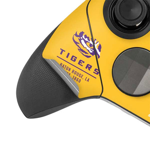 Louisiana State University - LSU Tigers Baton Rouge Yellow Xbox Elite Wireless Controller Series 2 Skin