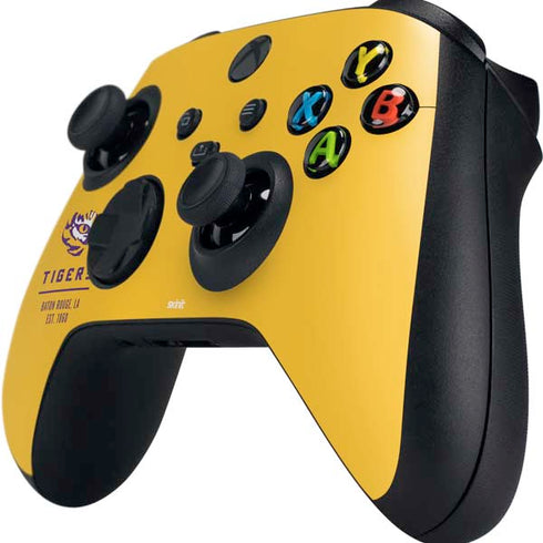 Louisiana State University - LSU Tigers Baton Rouge Yellow Xbox Series X Controller Skin