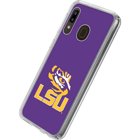 Louisiana State University - LSU Tigers Mascot Galaxy A20 Clear Case