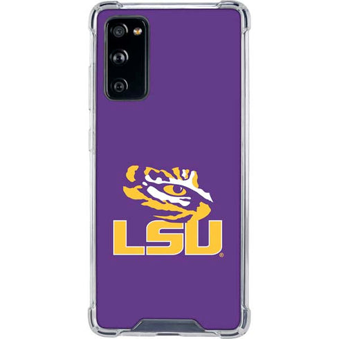 Louisiana State University - LSU Tigers Mascot Galaxy S20 FE Clear Case