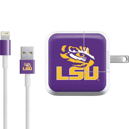 Louisiana State University - LSU Tigers Mascot iPad Charger (10W USB) Skin