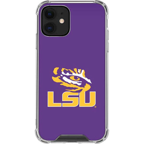 Louisiana State University - LSU Tigers Mascot iPhone 12 Clear Case