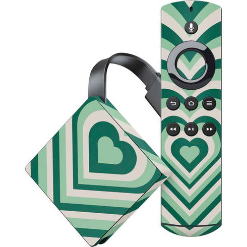 Lucky Heart Pattern Amazon Fire TV Skin