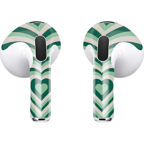 Lucky Heart Pattern Apple AirPods (3rd Gen 2021) Skin