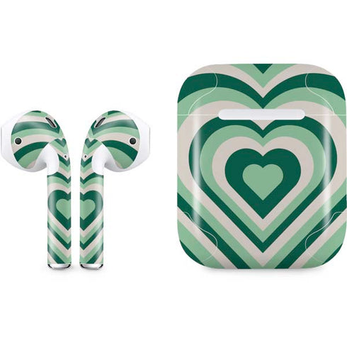 Lucky Heart Pattern Apple AirPods Skin