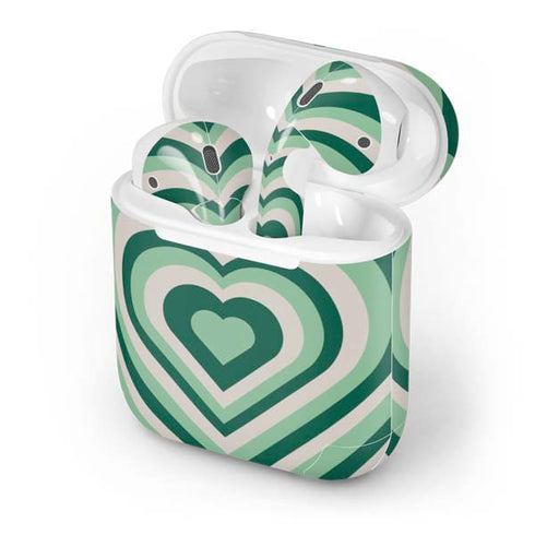 Lucky Heart Pattern Apple AirPods Skin