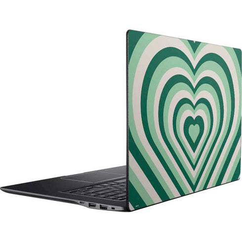 Lucky Heart Pattern Ativ Book 9 (15.6in 2014) Skin