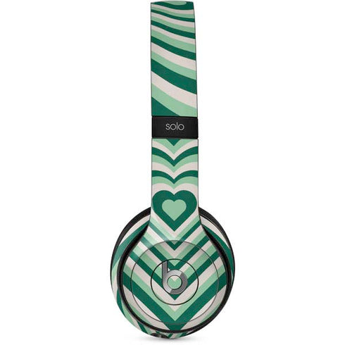 Lucky Heart Pattern Beats Solo 2 Wired Skin