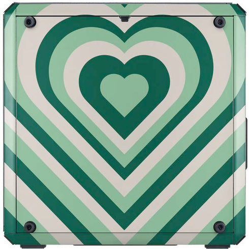 Lucky Heart Pattern Cooler Master MasterBox Q300L Mini Tower Skin