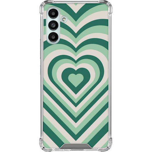 Lucky Heart Pattern Galaxy A13 5G Clear Case