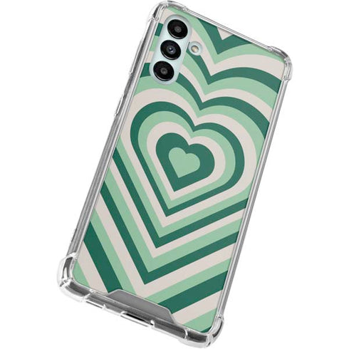 Lucky Heart Pattern Galaxy A13 5G Clear Case