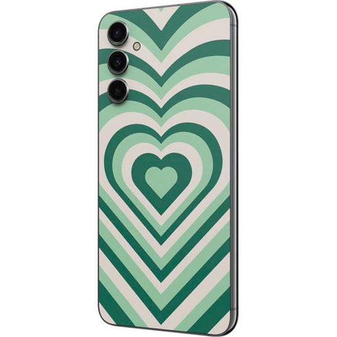 Lucky Heart Pattern Galaxy A14 5G Skin