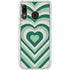 Lucky Heart Pattern Galaxy A20 Clear Case