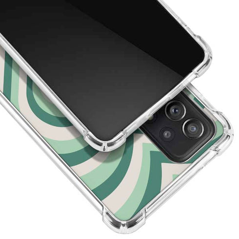 Lucky Heart Pattern Galaxy A52 5G Clear Case