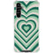 Lucky Heart Pattern Galaxy A54 5G Clear Case