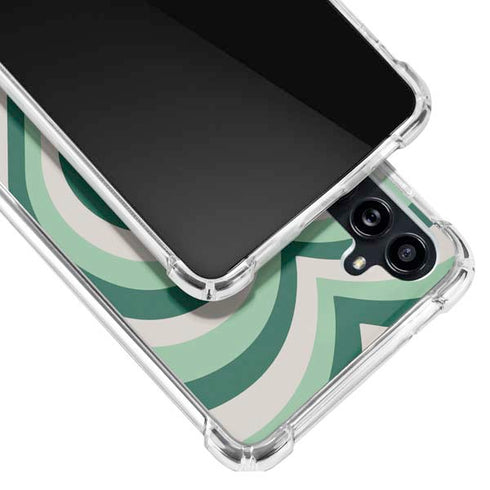 Lucky Heart Pattern Galaxy A54 5G Clear Case