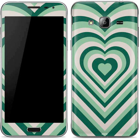 Lucky Heart Pattern Galaxy J3 Skin