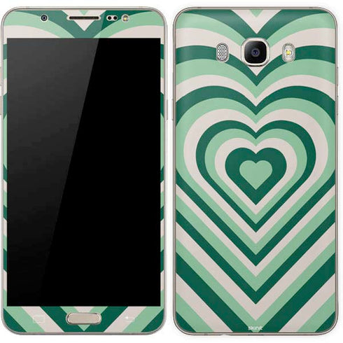 Lucky Heart Pattern Galaxy J7 Skin