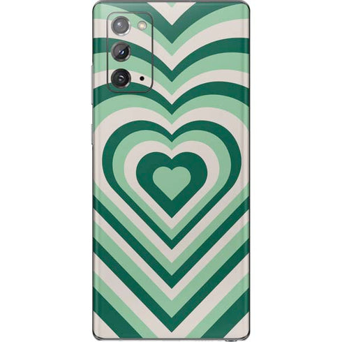 Lucky Heart Pattern Galaxy Note20 5G Skin