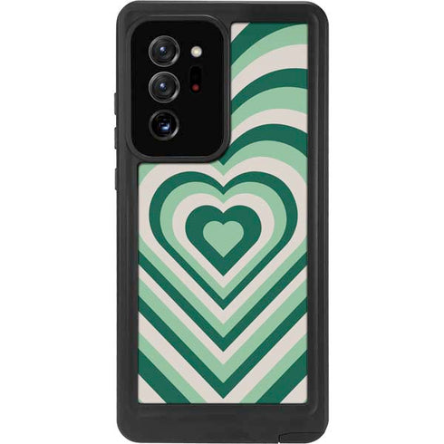 Lucky Heart Pattern Galaxy Note20 Ultra 5G Waterproof Case