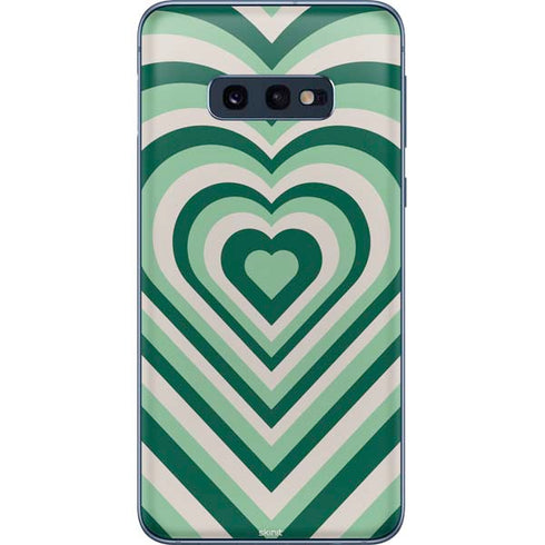 Lucky Heart Pattern Galaxy S10e Skin