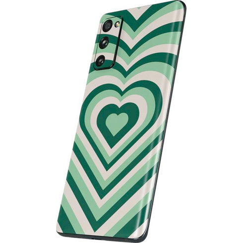 Lucky Heart Pattern Galaxy S20 Fan Edition Skin