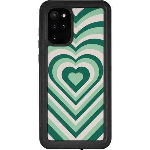 Lucky Heart Pattern Galaxy S20 Plus Waterproof Case
