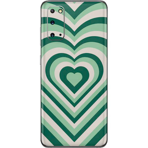 Lucky Heart Pattern Galaxy S20 Skin