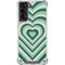 Lucky Heart Pattern Galaxy S21 5G Clear Case
