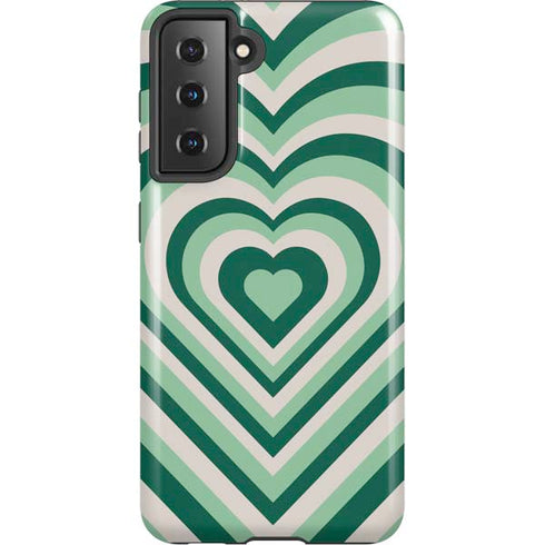 Lucky Heart Pattern Galaxy S21 5G Pro Case