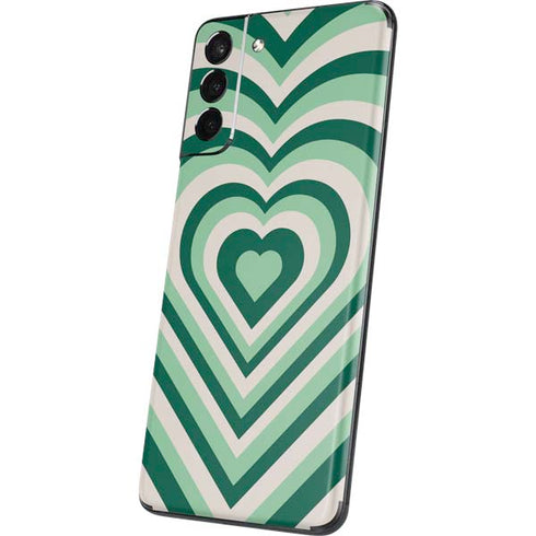 Lucky Heart Pattern Galaxy S21 Plus 5G Skin