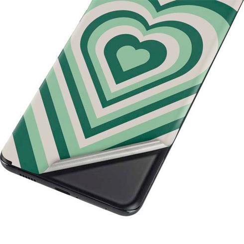 Lucky Heart Pattern Galaxy S21 Plus 5G Skin