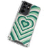 Lucky Heart Pattern Galaxy S21 Ultra 5G Clear Case