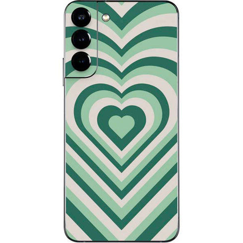 Lucky Heart Pattern Galaxy S22 Plus Skin