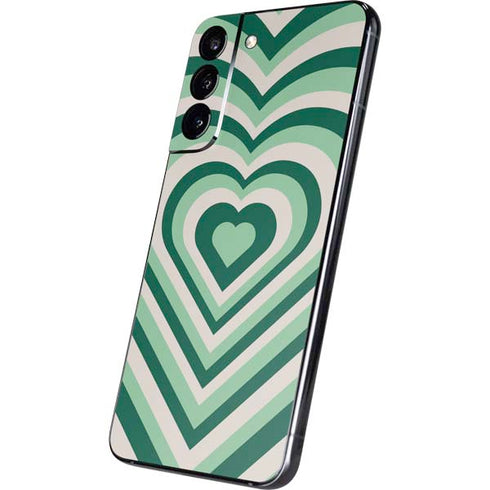 Lucky Heart Pattern Galaxy S22 Plus Skin