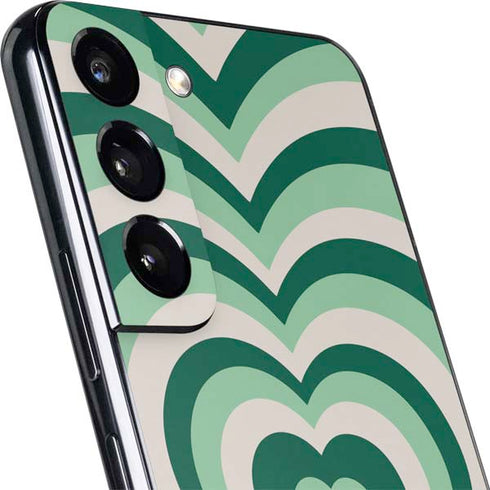 Lucky Heart Pattern Galaxy S22 Plus Skin