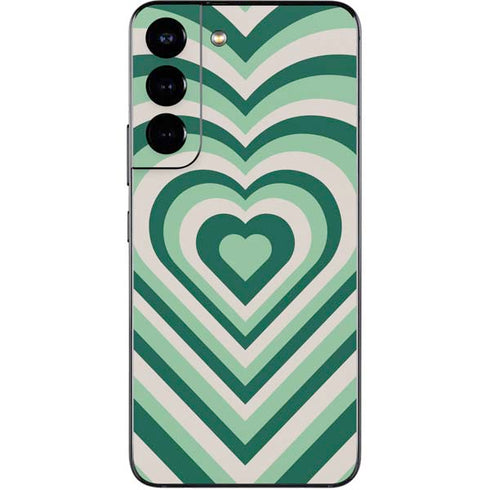 Lucky Heart Pattern Galaxy S22 Skin