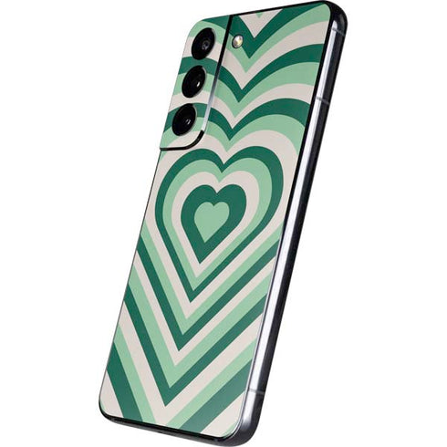 Lucky Heart Pattern Galaxy S22 Skin