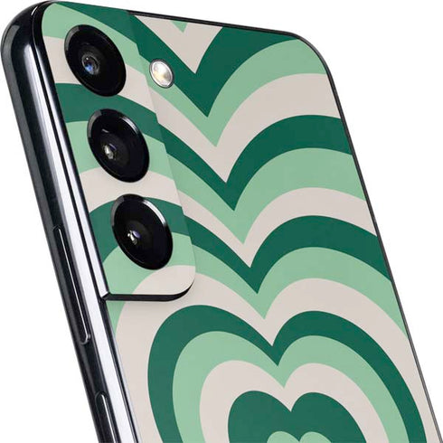 Lucky Heart Pattern Galaxy S22 Skin