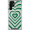 Lucky Heart Pattern Galaxy S22 Ultra Clear Case