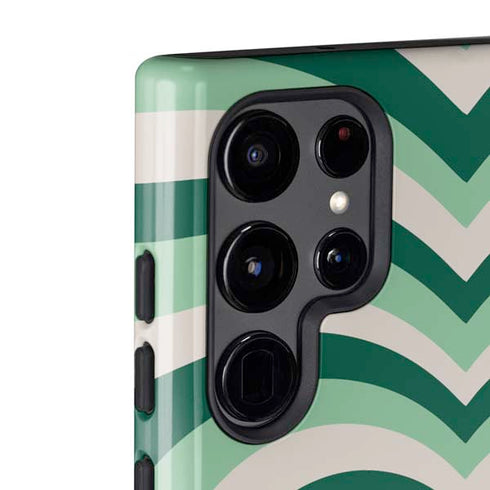 Lucky Heart Pattern Galaxy S22 Ultra Pro Case
