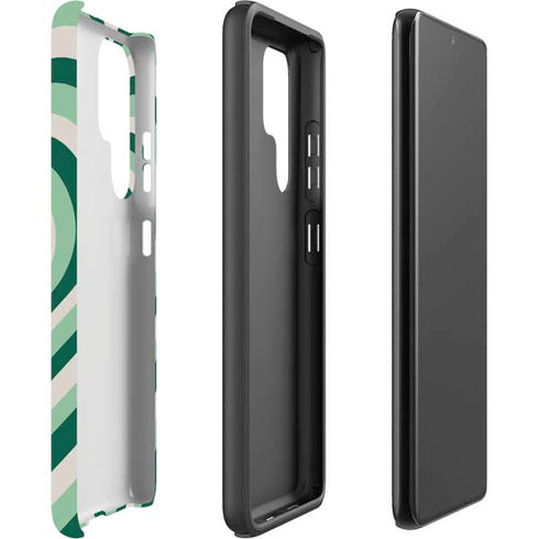Lucky Heart Pattern Galaxy S22 Ultra Pro Case